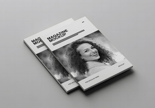 Business Magazine Mockup