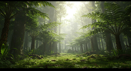 Enchanted Green Canopy