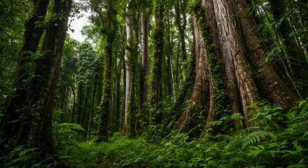 Fototapeta premium Towering Ancient Jungle