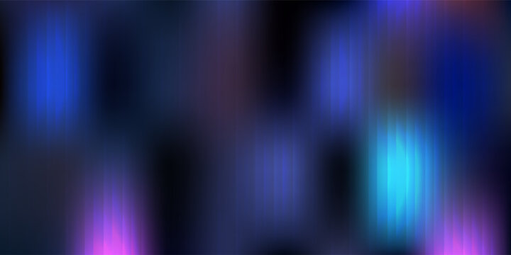 This abstract image features vertical lines and soft gradients in colors like deep blues, teals, and touches of pink, creating a fluid and luminous digital effect