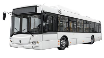 Sleek modern bus ready for urban transport solutions and eco friendly city travel perfect for transit systems