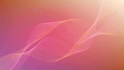 abstract pink background with lines