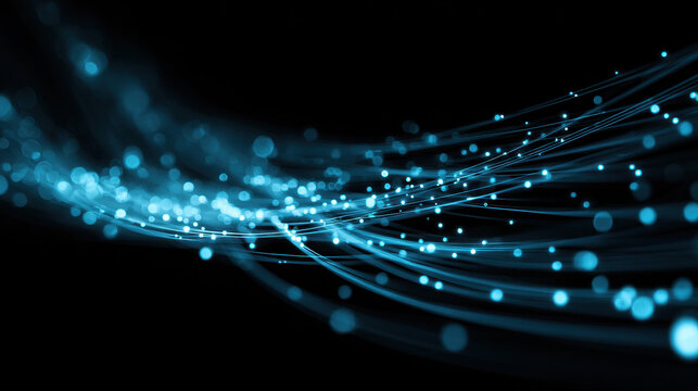 Abstract Digital Technology Background - Powered by Adobe