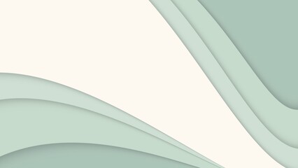 abstract green wave background