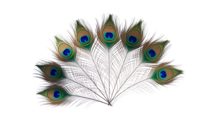 Mor Pankh, the sacred peacock feathers of Lord Krishna.

