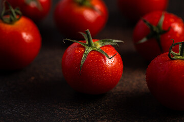 fresh tomatoes, autumn tomato harvest
