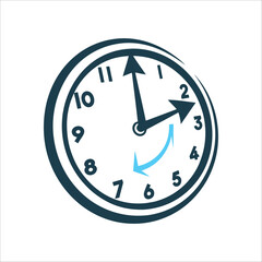 Self-Paced Learning Clock with Arrow Self-Paced Course Clock with an arrow circling it