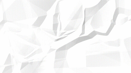 White crumpled paper texture. Minimal recycled white paper texture with soft creases and organic imperfections. A vintage-inspired backdrop echoing retro print vibes and eco-conscious design