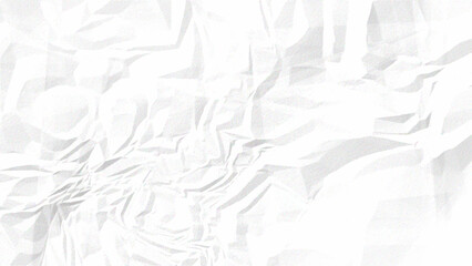 White crumpled paper texture. Minimal recycled white paper texture with soft creases and organic imperfections. A vintage-inspired backdrop echoing retro print vibes and eco-conscious design