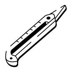 A sketchy style icon depicting cutter
