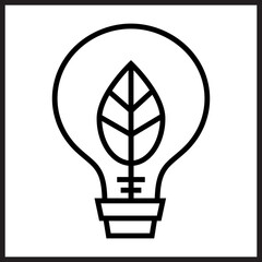 Green Power icon design