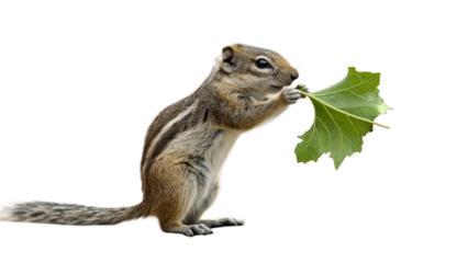 Squirrel, isolated transparent background
