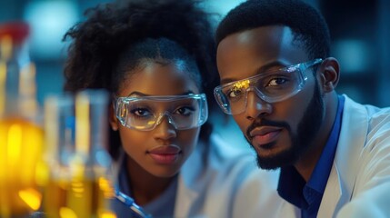 portrait of a young couple