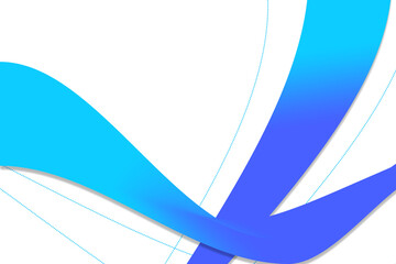 image with abstract, curved blue shapes over a white background, accented by dotted lines. It has a clean, modern, and dynamic design possibly intended for use in presentations, branding, or a digital