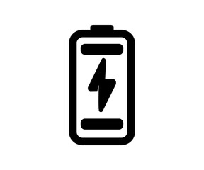 Battery level icon. Battery level indicator vector design and illustration.

