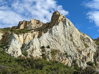 Clay Cliffs, New Zealand, South Island
