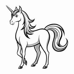 horse vector silhouette