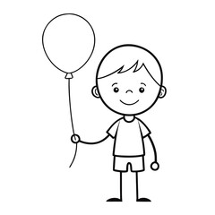 girl with balloons