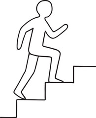 running man silhouette