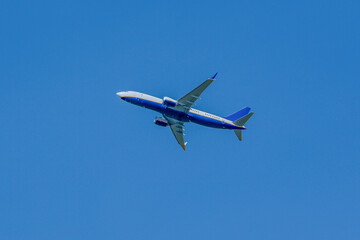 Commercial aircraft from all over the world, blue skies and white clouds 2025