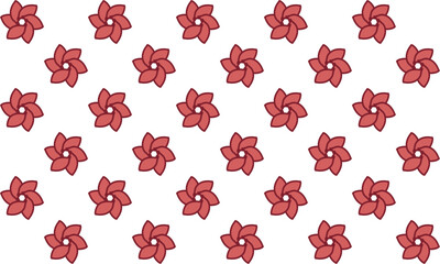 seamless pattern with purple pink flowers repeat style, replete image design for fabric printing, dot round purple flower, patter print