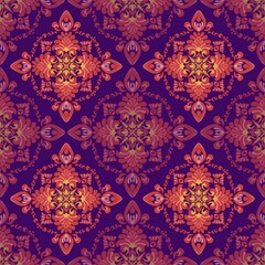 seamless damask pattern