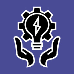 Energy Conservation icon design