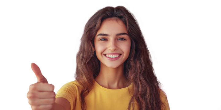 Beautiful European white woman isolated on background