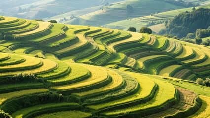 terraced fields