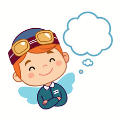 boy with balloon