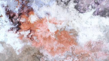 4K watercolor abstract digital texture with grainy marbled effect.