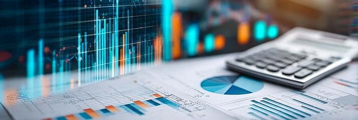 Financial Growth Analysis Report with Investment Trends, Statistical Graphs, and Economic Charts