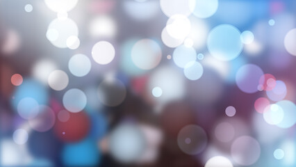 4K colorful blurred background with bokeh lights.