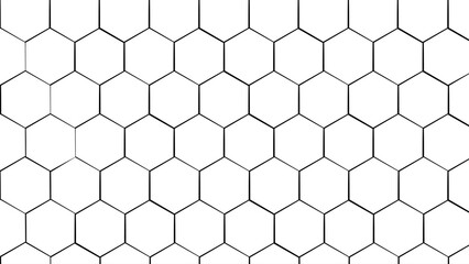 Abstract white hexagonal background. Luxury white honeycomb pattern. 3D futuristic abstract honeycomb mosaic white background. geometric mesh cell texture.