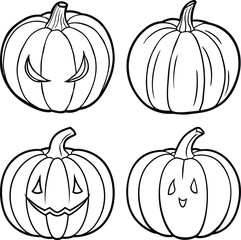 Pumpkin Design Elements
Pumpkin vines
