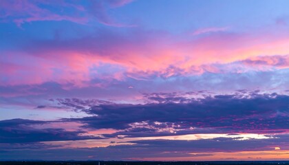 Obraz premium Colorful sunset cloudscape (1)