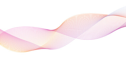 Futuristic Dynamic Lines on Transparent or White Background – Modern Abstract Light Wave Vector, Technology Energy Flow, Digital Wallpaper for Business, Sci-Fi, and Elegant Minimal Design