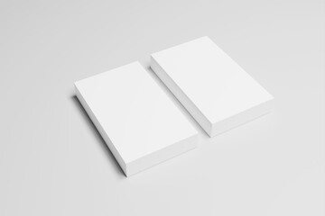 Business Card 3D Rendering Image