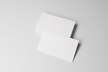 Business Card 3D Rendering Image