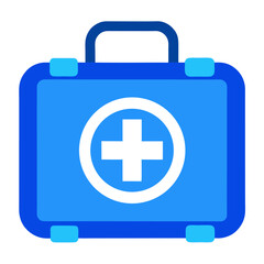Fototapeta premium first aid kit icon