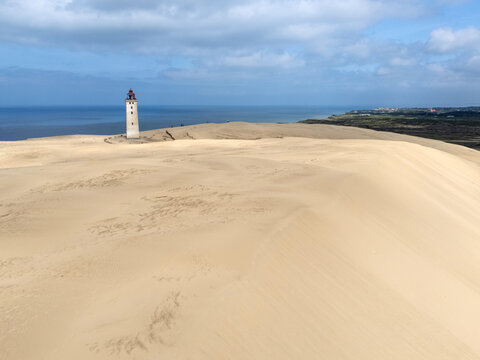 Leuchtturm von Rubjerg Knude, J&uuml;tland, D&auml;nemark