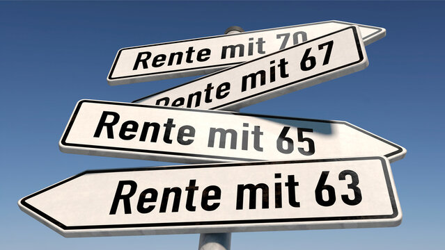 Welches Renteneintrittsalter in Deutschland