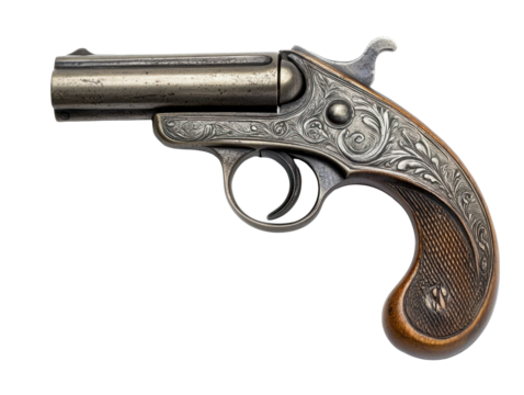 Antique Engraved Pistol