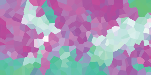 Abstract mosaic background in soft pastel colors featuring polygon shapes and contemporary design