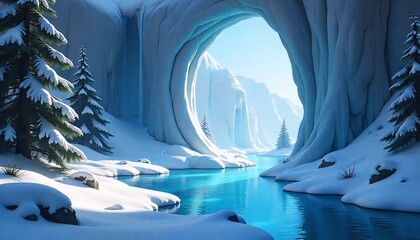 Portal animation reveals a glowing forest, flying islands, and magical waterfalls.