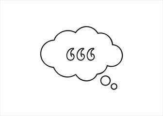 Collection of speech bubble shapes for conveying messages thoughts and expressions isolated on white background