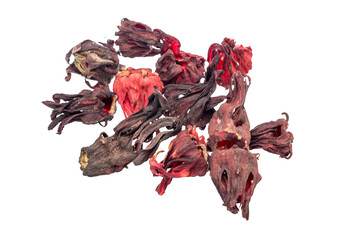 dried hibiscus flowers for preparing karkade