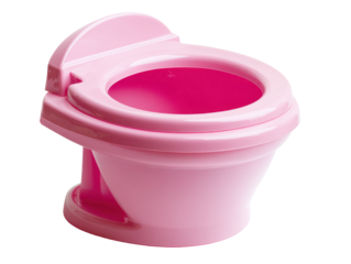 Pink Toy Toilet