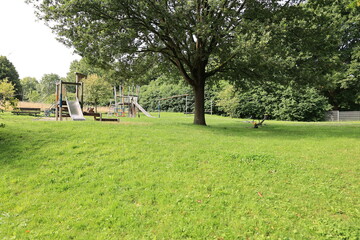 Kleiner Park im Bochumer Ortsteil Weitmar