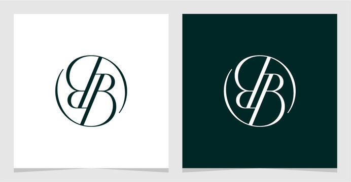 BB Initial Letter Logo Vector Element , Initial Logo for Brand Vector Design Graphic
